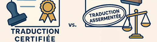 Traduction certifiée vs. traduction assermentée : quelle différence&nbsp;?